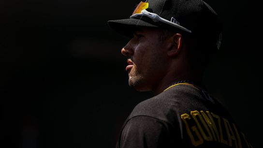 North Shore Tavern Mound Visit: Gonzales showing what Pirates want taken at PNC Park (Mound Visit)